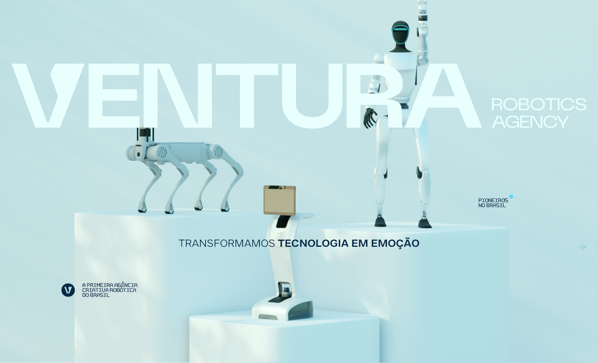 Banner Principal Ventura - A Alma do Robô é Nosso Negócio